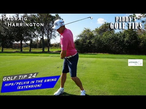 HOW TO CLEAR YOUR HIPS/PELVIS IN THE GOLF SWING | Paddy's Golf Tip #24 | Padraig Harrington