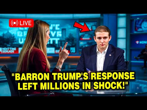 Barron Trump DESTROYS TV Host in Live Debate – His Response Leaves America in Shock