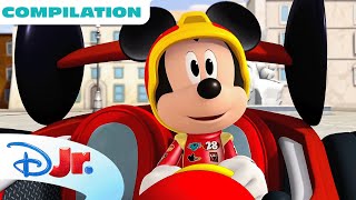 ALL Mickey Mouse Roadster Racers Season 1 Full Episodes 🐭🏁 | Compilation | @disneyjr