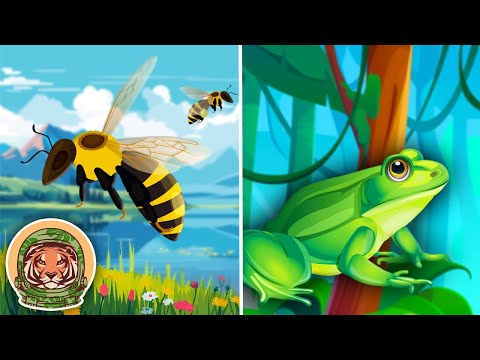 REALLY Tiny Animals! | Frogs, Bees, Snails & More | Animal Songs For Kids | KLT WILD