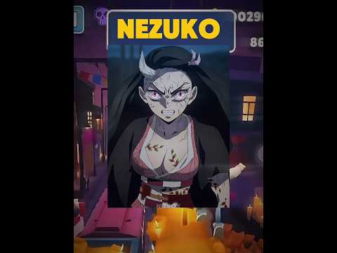 NEZUKO on SUBWAY SURFERS Trend 🤔🔥 | New TikTok Trend | #demonslayer #kny #anime #kimetsunoyaiba