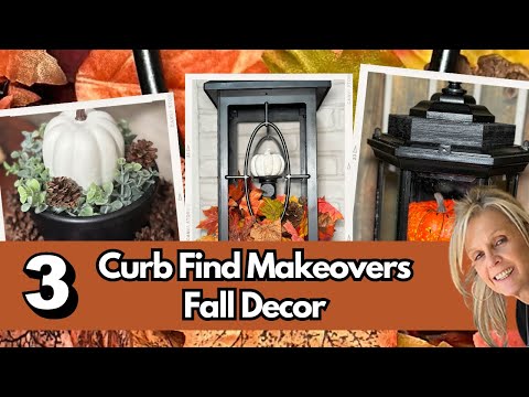 Transforming Trash Into Fall Treasure: 3 Stunning Curb Find Makeovers!