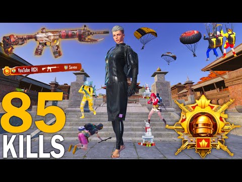 85 Kills🔥 IN 22 MINUTES NEW HARDEST GAMEPLAY 🥵 Pubg mobile