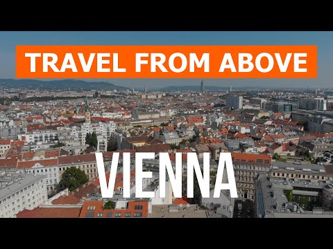 Vienna from drone | 4k video | Austria, Vienna from above