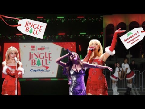 sabrina claus came to town... (jingle ball 2023 VLOG olivia rodrigo, niall horan + so much more)