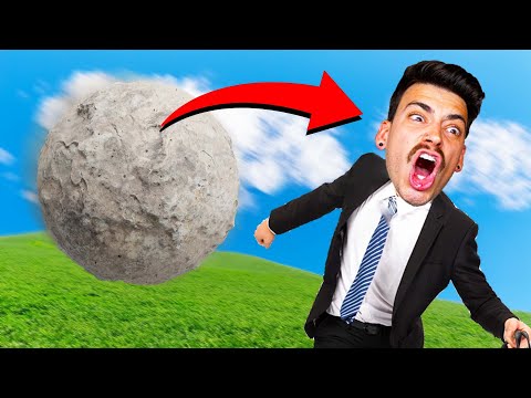 I PUSHED A BOULDER UP A GIANT MOUNTAIN! (The Game Of Sisyphus)