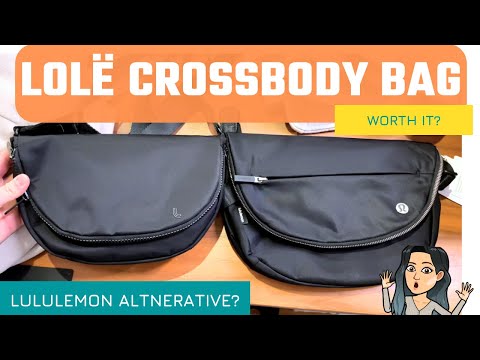 ❤️❤️Lolë CROSSBODY BAG REVIEW ❤️❤️ BEST LuluLemon ALL NIGHT FESTIVAL Bag Alternative ! Costco FINDS