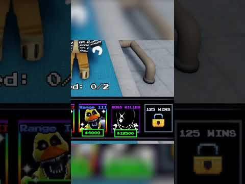 Noob to Pro in FIVE NIGHTS TOWER DEFENSE2! #shorts   #roblox  #noobtopro