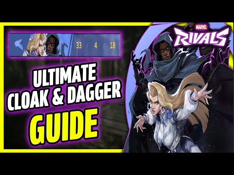 How to ACTUALLY play Cloak & Dagger - Combos & Movement Guide - Marvel Rivals