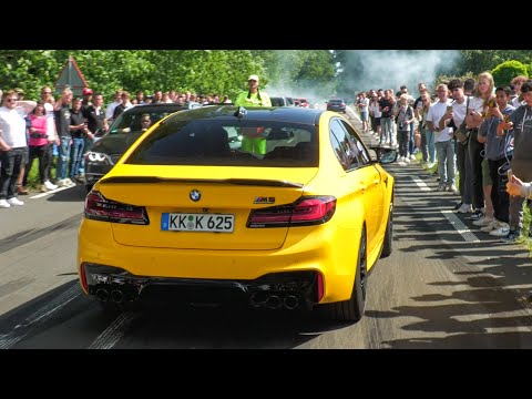 BMW M Cars Accelerating, CLOSE CALLS! Widebody M5 E60, M2 Burnout, M3 E92, M3 G80, M3 E92..