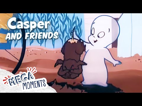 Casper and the Muddy Mess! 🐷🤪 | Casper and Friends in 4k | Compilation | Mega Moments