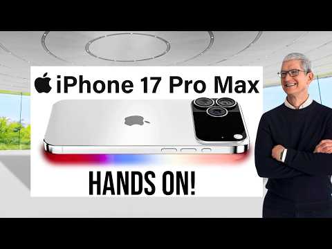 iPhone 17 Pro Max - HANDS-ON with Dummy Model!