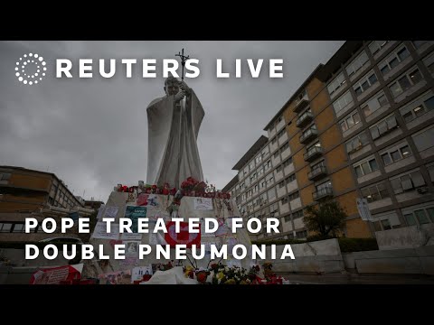 LIVE: Vatican and Rome hospital where Pope Francis is being treated