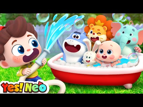 Johny Johny Yes Papa (Bath Song) | Good Habits | Nursery Rhymes & Kids Songs | Yes! Neo