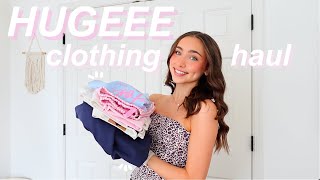 HUGE clothing haul 🤭 *trendy + cute* ft white fox