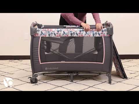 How-to Video: Baby Trend Nursery Center Playard Full-size Bassinet