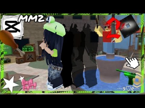 Playing mm2 !!(person with hacks!?)