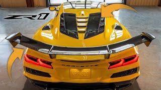 2025 Chevrolet Corvette ZR1 Split rear window and Rear Wing Explained