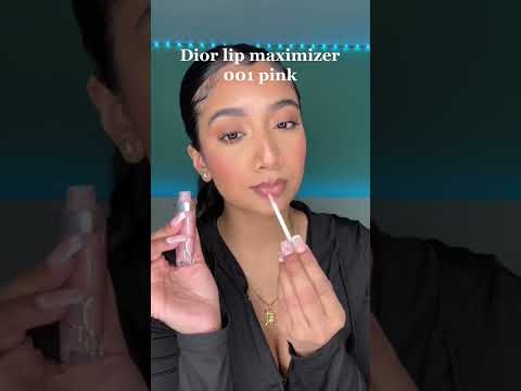 Dior Lip Maximizer 001 Swatch #lipgloss #dior #makeuptutorial