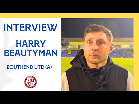 Southend Utd 2-2 Woking | Harry Beautyman Interview