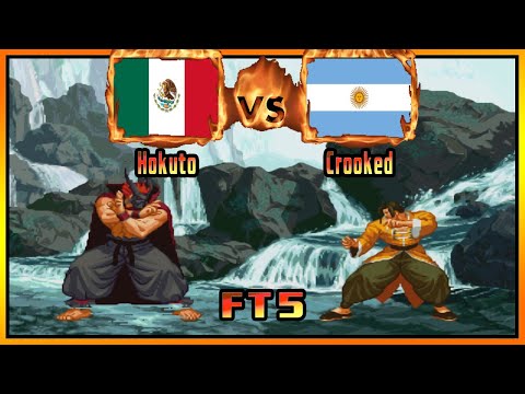 Garou: Mark of the Wolves - Hokuto (MEX) VS (ARG) Crooked [garou] [Fightcade] [FT5] 餓狼 群狼之證