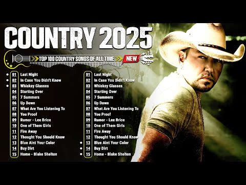 Country Music 2025 ✨ Jason Aldean, Luke Combs, Luke Bryan, Chris Stapleton, Thomas Rhett, Lee Brice