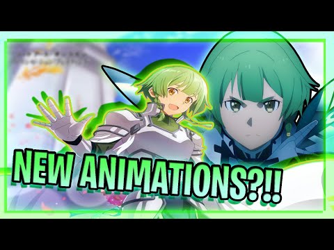 [SAO ARS]RENRI BRINGS THE NEW ANIMATIONS!!/IS IT A HE or a SHE?! - SAO Alicization Rising Steel