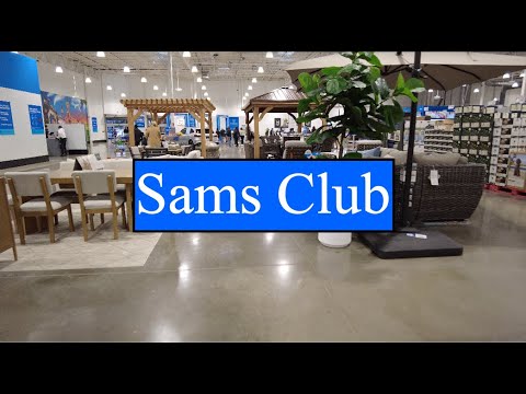 Sams Club Shopping !  Patio, Garden and Storage !