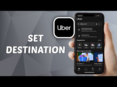 How to Set Destination on Uber