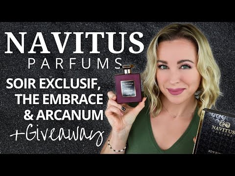 Navitus Parfums Review & Giveaway | Soir Exclusif, The Embrace, & Arcanum