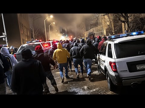 Gang Loots Entire Neighborhood… As NYC Collapses