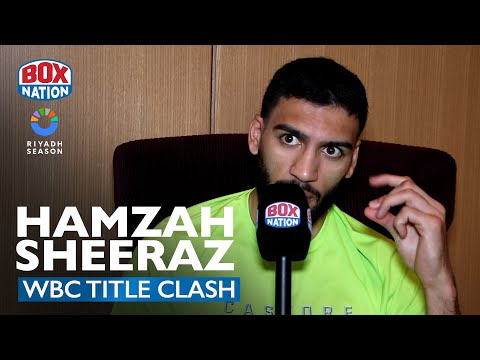 "I Could Not Give A Single F***" - Hamzah Sheeraz Raw On World Title Fight