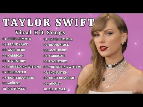 TAYLOR SWIFT VIRAL HIT SONG PLAYLISTS🎧🎧