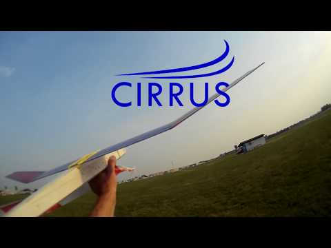 Cirrus RC glider prototype test flights