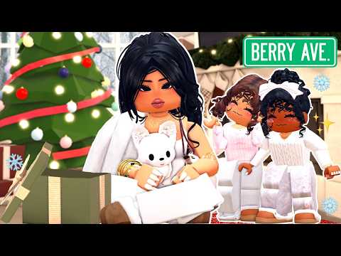 SURPRISING MY KIDS WITH A PUPPY ON CHRISTMAS EVE! *VOICED* BERRY AVENUE