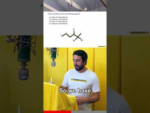 Naming an Alkyl Halide