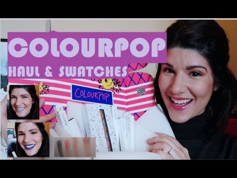 Colourpop Haul & Swatches - pt 2