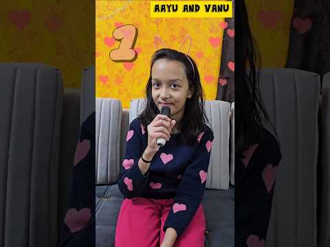 Rate Aayu's Voice  ❤️ Tere Hi Boli... JUST A TRY.... #aayuandvanu #shorts #singing #youtubeshorts