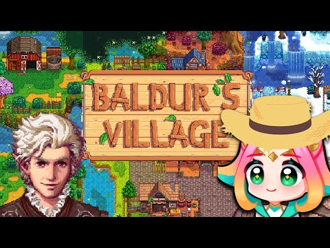 🌸baldur's gate in stardew valley! baldur's village day one!