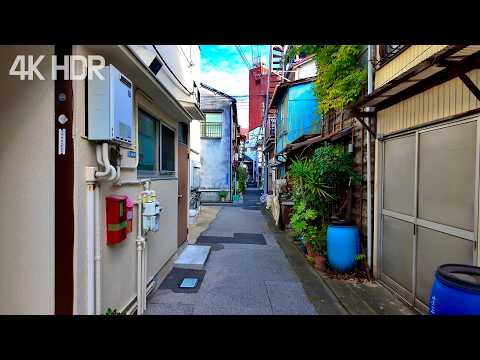 Omurai Old Town Tokyo Walk in the Charming Afternoon Streets | Japan | 4K/HDR