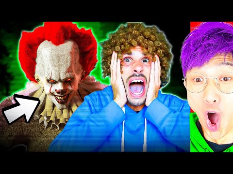 KILLER CLOWNS INVADED OUR TOWN!? (LANKYBOX REACTION!)