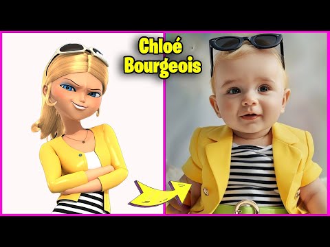 Miraculous Ladybug 🐞 Characters As Baby 🍼 + Guess the Voice Quiz + Their Favorite Things!