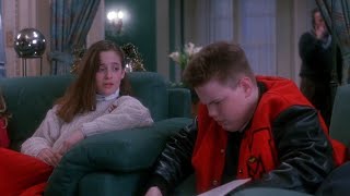 Home alone (1990)- Megan worried for Kevin.[1080P]