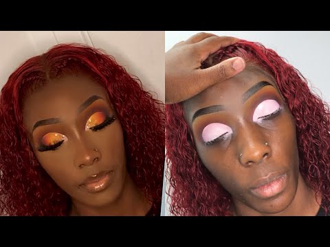 Ombré Glitter Cut Crease | Client Makeup Tutorial