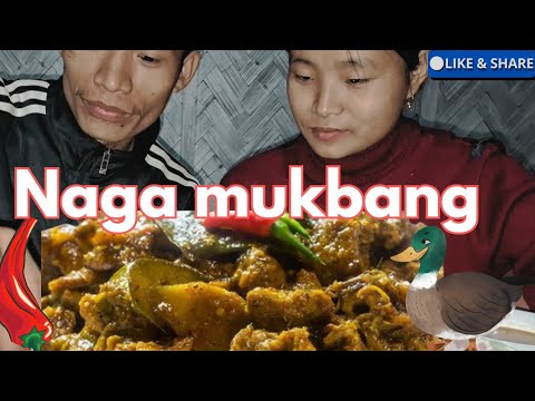 Pura Naga Style Cook || Simple & Delicious Duck Curry | Naga Mukbang