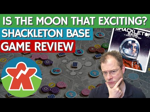 Shackleton Base - Board Game Review - Is The Moon That Exciting?