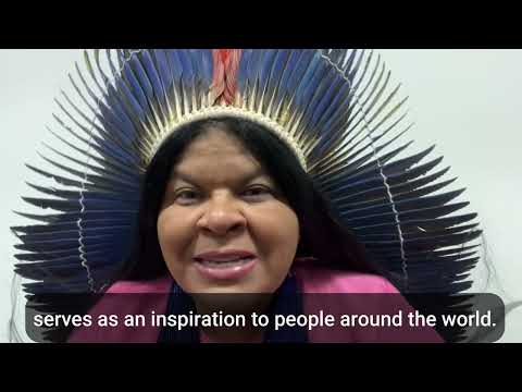 #2023PoWR  | HE Sonia Guajajara Addresses the IRI Dialogue with Indigenous Leaders