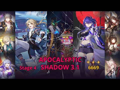 3.1 NEW APOC | E2S2 Yanqing & E0S1 Acheron (3 Stars) | Honkai: Star Rail