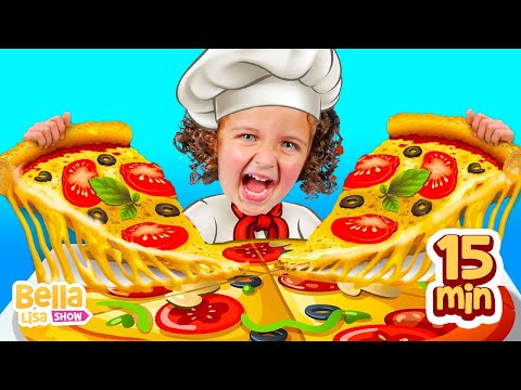 Canção da Pizza + Outras Músicas Infantil por Bella Lisa Show