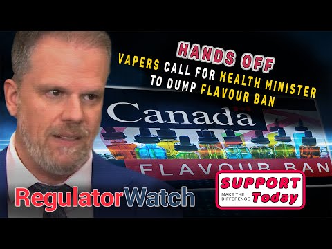 HANDS OFF | Vapers Call for Health Minister to Dump Flavour Ban | RegWatch